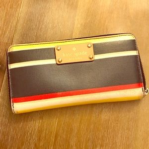 Kate Spade Striped Wallet